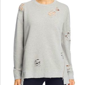 Joes Jeans Lyndon Distressed Sweatshirt - Large